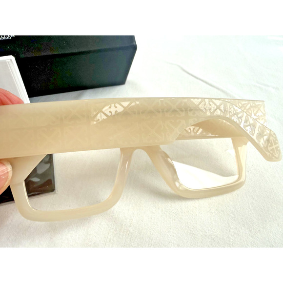 Off-White Eyeglasses OERJ07R STYLE 7R 6100 Havana 50 21 145 NEW BEIGE main image 5